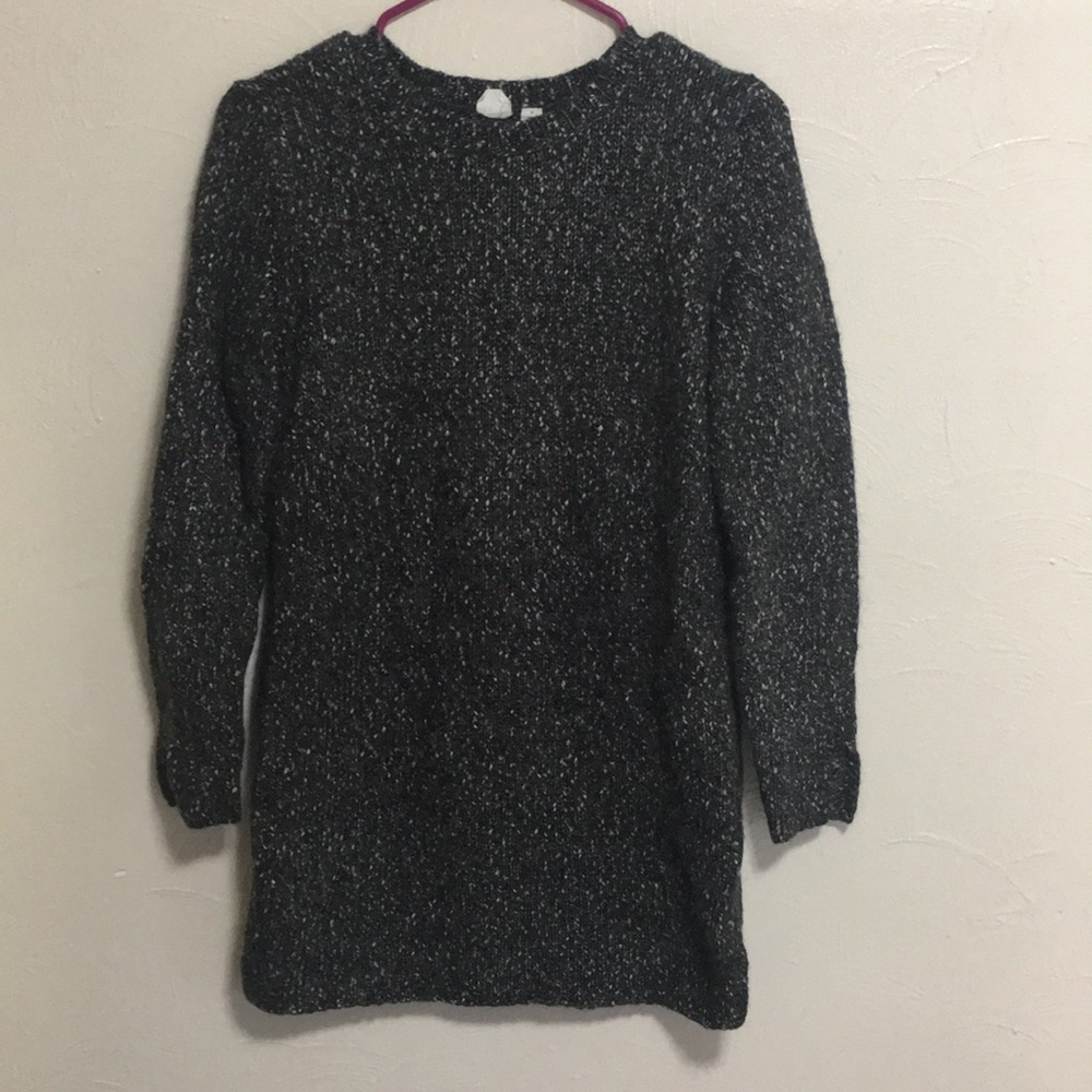 Grey oversized sweater